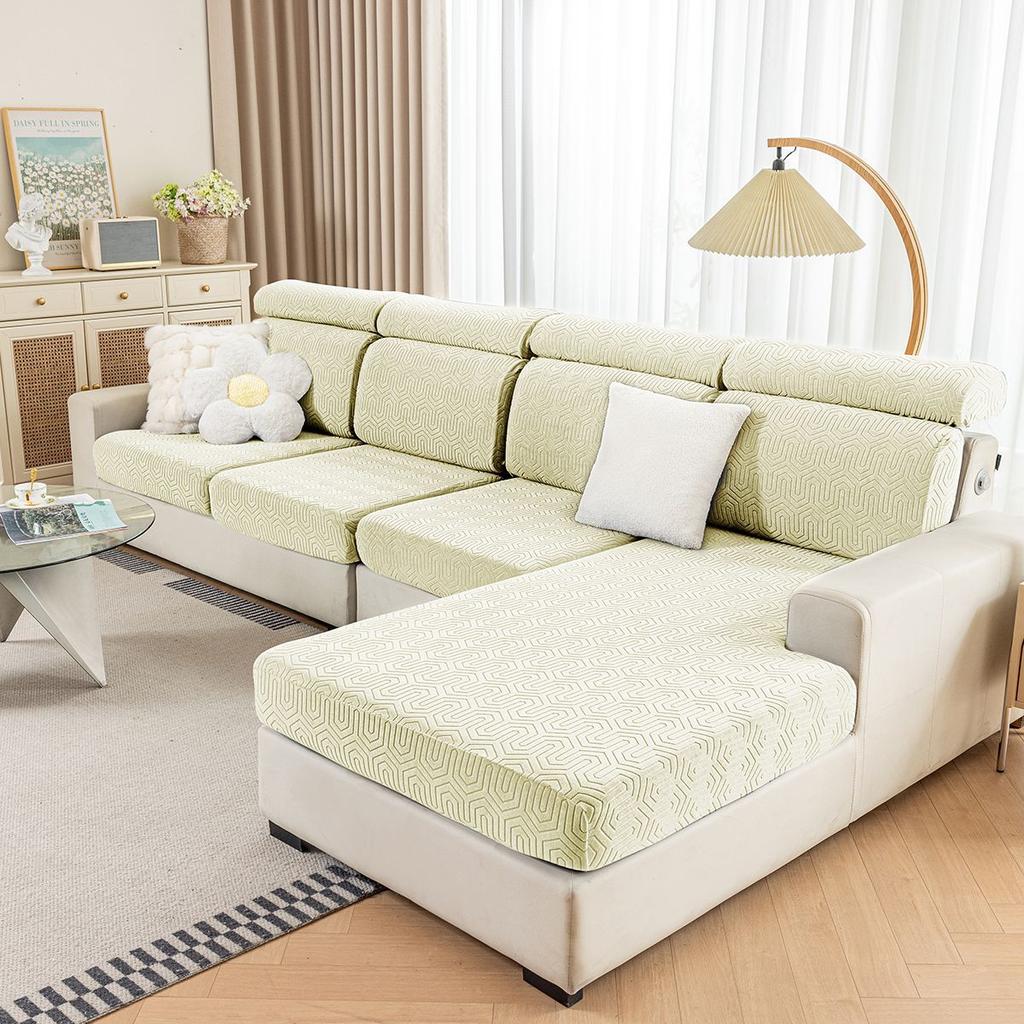 Wasserdichte Elastische Sofahüte Rutschfest All-Inclusive Verdickt Anti-Katzenkratzer Sofakissenbezüge Universelle Kopfstütze Rückenlehne