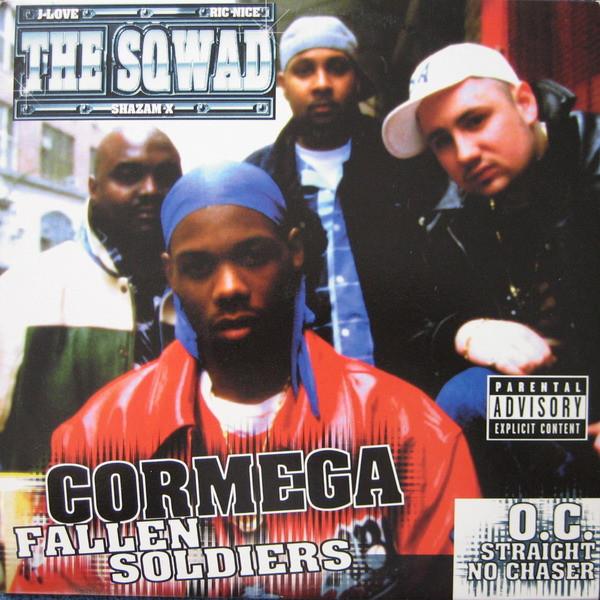 12inch Record SQWAD CORMEGA O.C. Fallen Soldiers Straight No Chase 360081 Replay Records 2000 US Rap HipHopRB Used