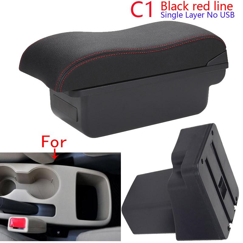 For Hyundai SOLARIS Armrest For Hyundai Accent RB Solaris Verna 2011-2016 Car Armrest Box Simple Installation
