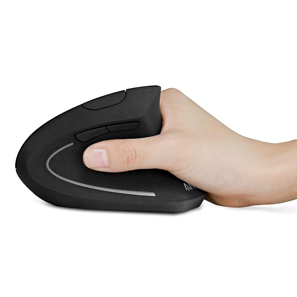 Anker Wireless Mouse Wireless 800 1200 1600 DPI 5 Buttons Optical Ergonomic Design Right Hand Compatible 2.4G (Vertical Mouse) / / Windows/MacOS