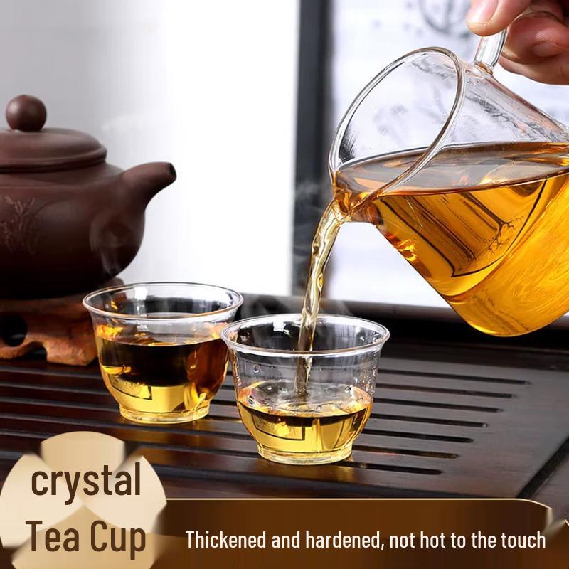 Zebian Disposable Thickened Transparent Plastic Tasting Cups