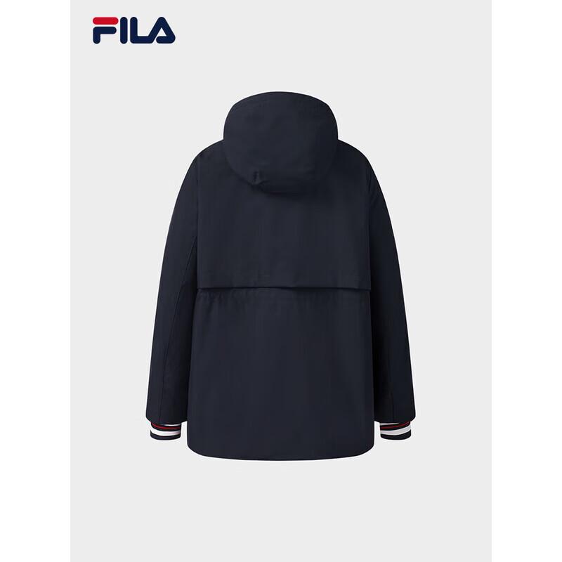 FILA Women's Hooded Mid-Length Padded Jacket