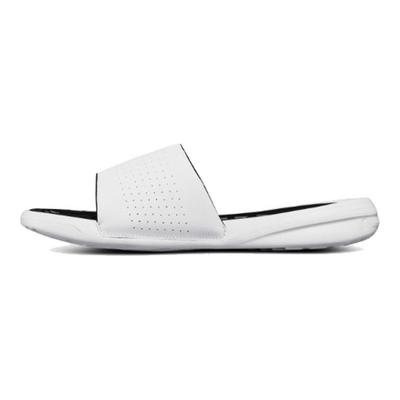 Playmaker Correa Fija Duradera Cómoda Sandalias de Diapositiva Suave Unisex Sandalias Blanco 3000061-102