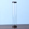Golf Ball Tube Barrel Pc Transparent Round Plastic Packaging Box 45Mm Diameter Golfs Case With Cover Portable Golfs Container