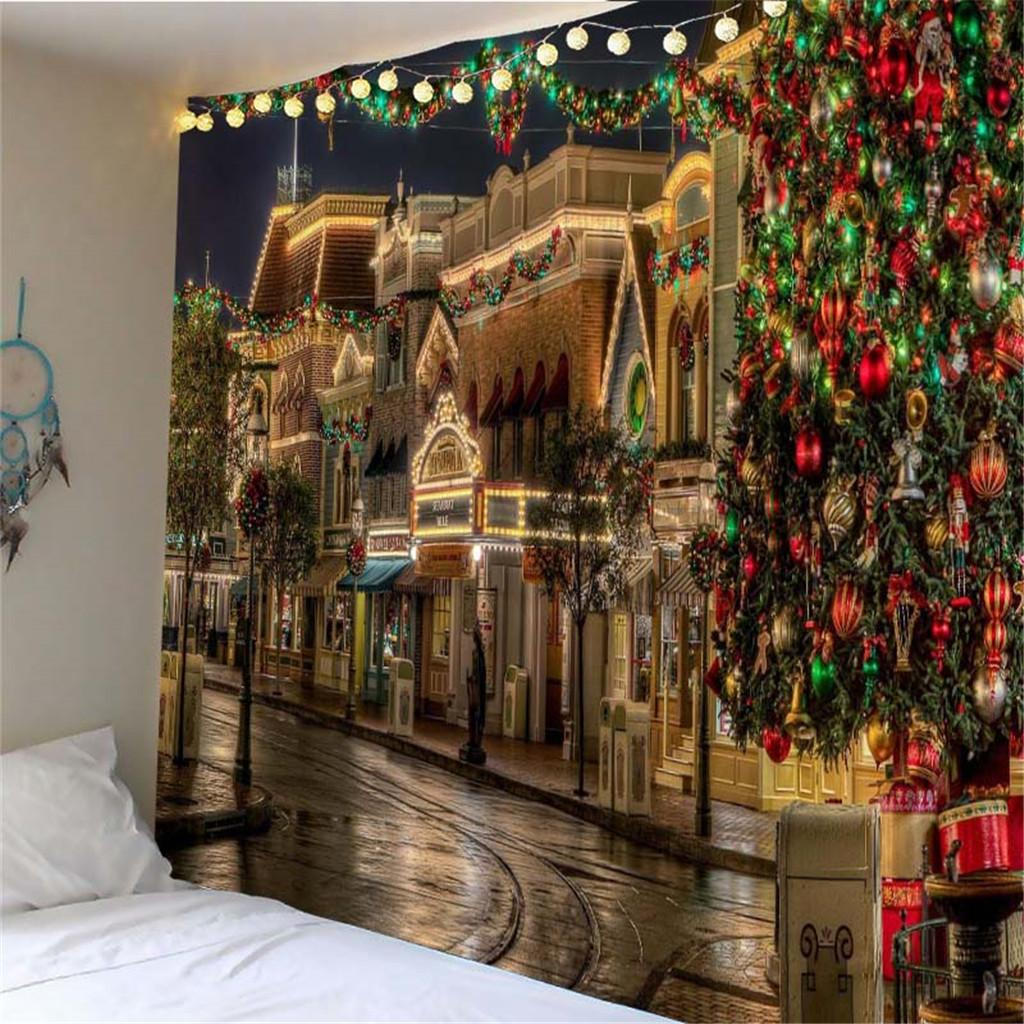 Kunst für zu Hause Wandbehang Wandteppich Schmuck Weihnachtsdeko