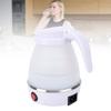 Travel Electric Kettle 600W Foldable Electric Kettle 600ml Portable Efficient 6 Min Fast Boiled  for Travel Camping Home Use