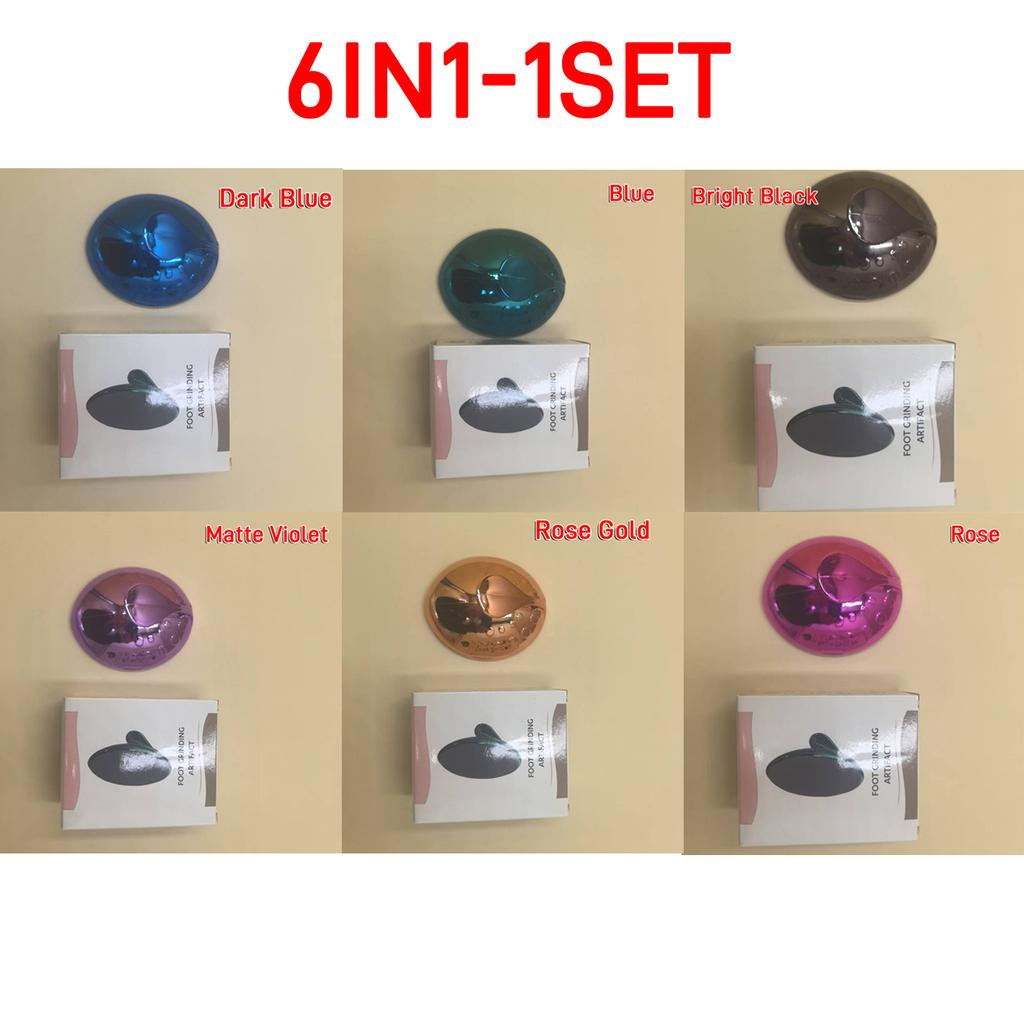 Ölü deriyi çıkarmak için nano cam ayak öğütücü nasır ayak plakası törpüsü topuk kazıma taban derisi pedikür taşlama taşı
