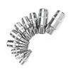 10pcs Set XZN 12 Point Spline Bit Socket  S2 Steel 4-18mm Car Anti-Rust Ratchets Wrench Hand Tools High Hardness Blue Box