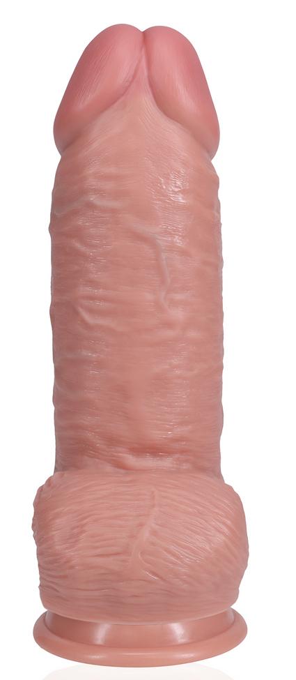 Extra Thick Dildo 18 X 7.5cm Flesh