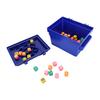 Plastic Dice Game, Party Dice Set for 2-4 Players with Quick 5-10 Minute Turns for Family Game Nights on the Go