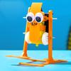 Walking Robot Kit,Technology Experiment Toy,Robot Model DIY Science Experiments for Age 7-14 Years