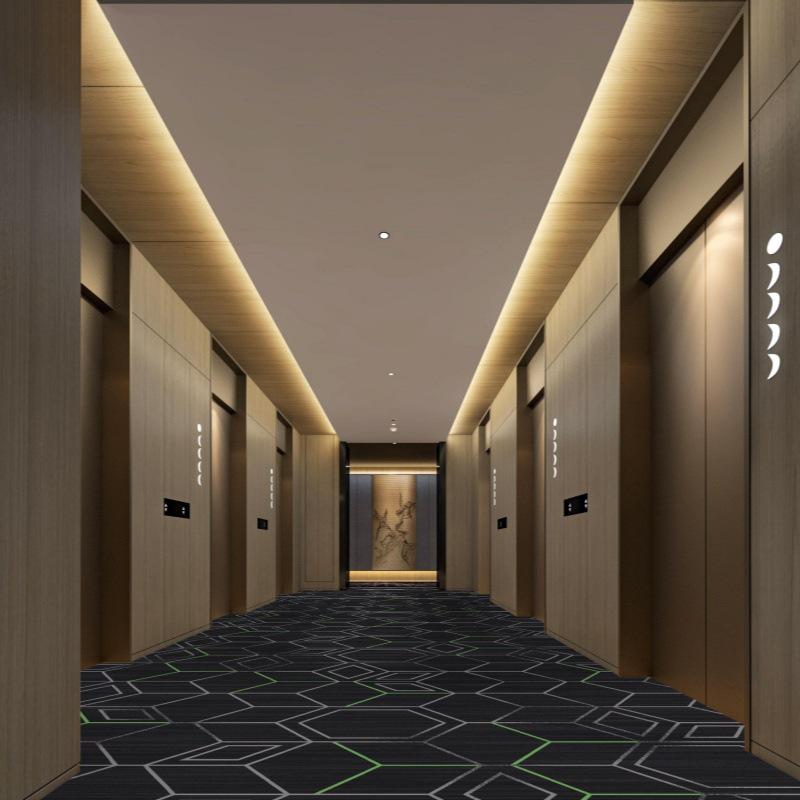 Gruby dywan ognioodporny do hoteli i klubów