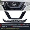 Černý Warrior Přední mřížka U-tvarový lem pro Nissan X-Trail 2017-2021