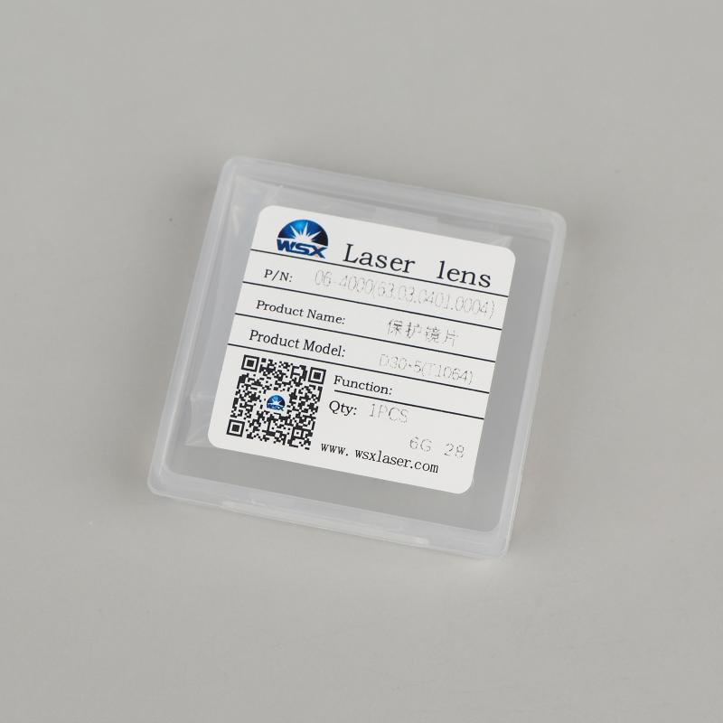 Laser Protection Lens High Transmittance Scratch Resistant OD4+ for Fiber Laser Cutting Welding Operators