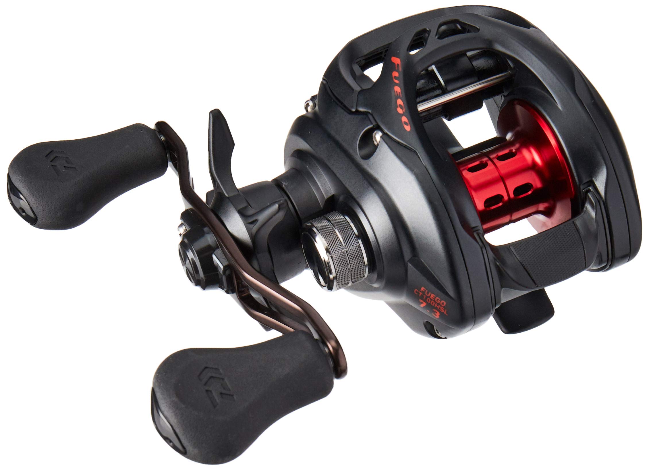 

Daiwa Fuego CT Baitcast Fishing Reel FGCT100HS 7.3:1 Black