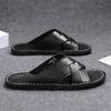 Fashion Non-Slip Summer Shoes Men Flip-flops New Men's Slide Sandals Quick-Dry Male Slippers Casual Lightweight Half Drag Beach Shoes