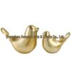 Nordic Golden Resin Bird Decor: Simple Living Room Animal Ornament