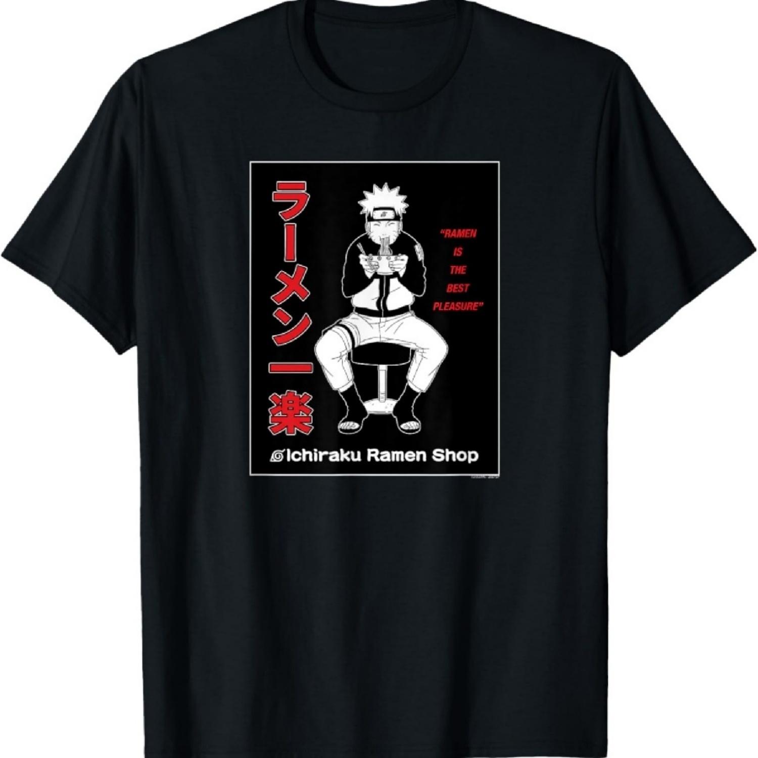 Футболка Ripple Junction x Naruto Shippuden Магазин рамена Ичираку S чёрный