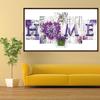 HUACAN namų gėlė 5D DIY Resplendent Rose 5D DIY Full Drill Diamond Painting 5 paveikslėlių derinys