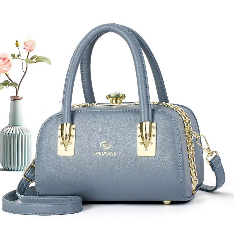 Exquisite square handbag New trendy temperament shoulder bag Casual versatile messenger bag
