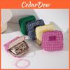 Mini Jewelry Storage Bag With Layered Design For Travel And Daily Use