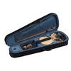 4/4 Acoustic Violin Basswood Topboard Side Back Board Maple Scroll with Carry Case Bow Rosin for