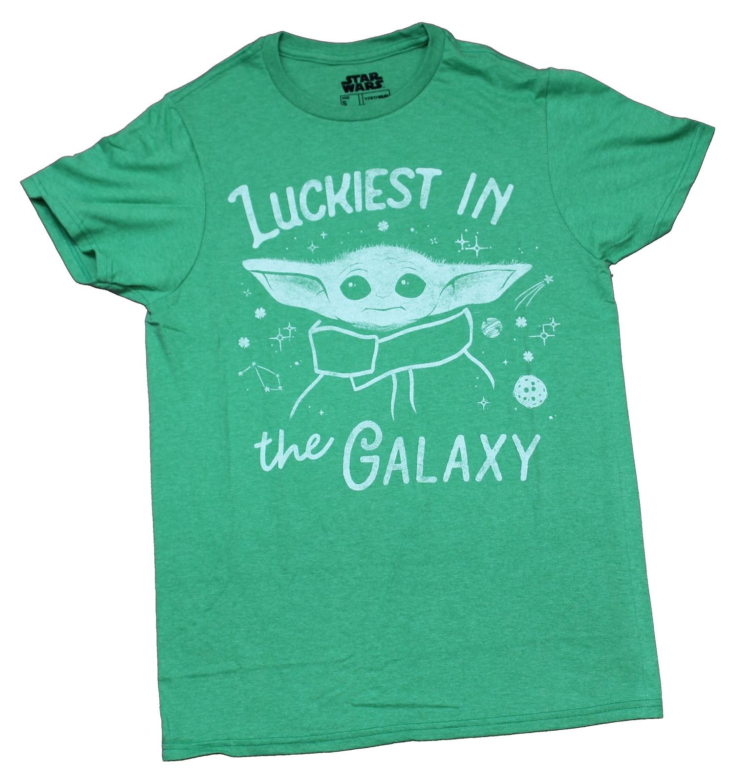 Star Wars The Mangalorean Adult New T-Shirt - Luckiest in the Galaxy Grogu XXXXL