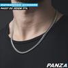 PANZA Curb Necklace Stainless Steel Curb Chain King Chain Men & Women