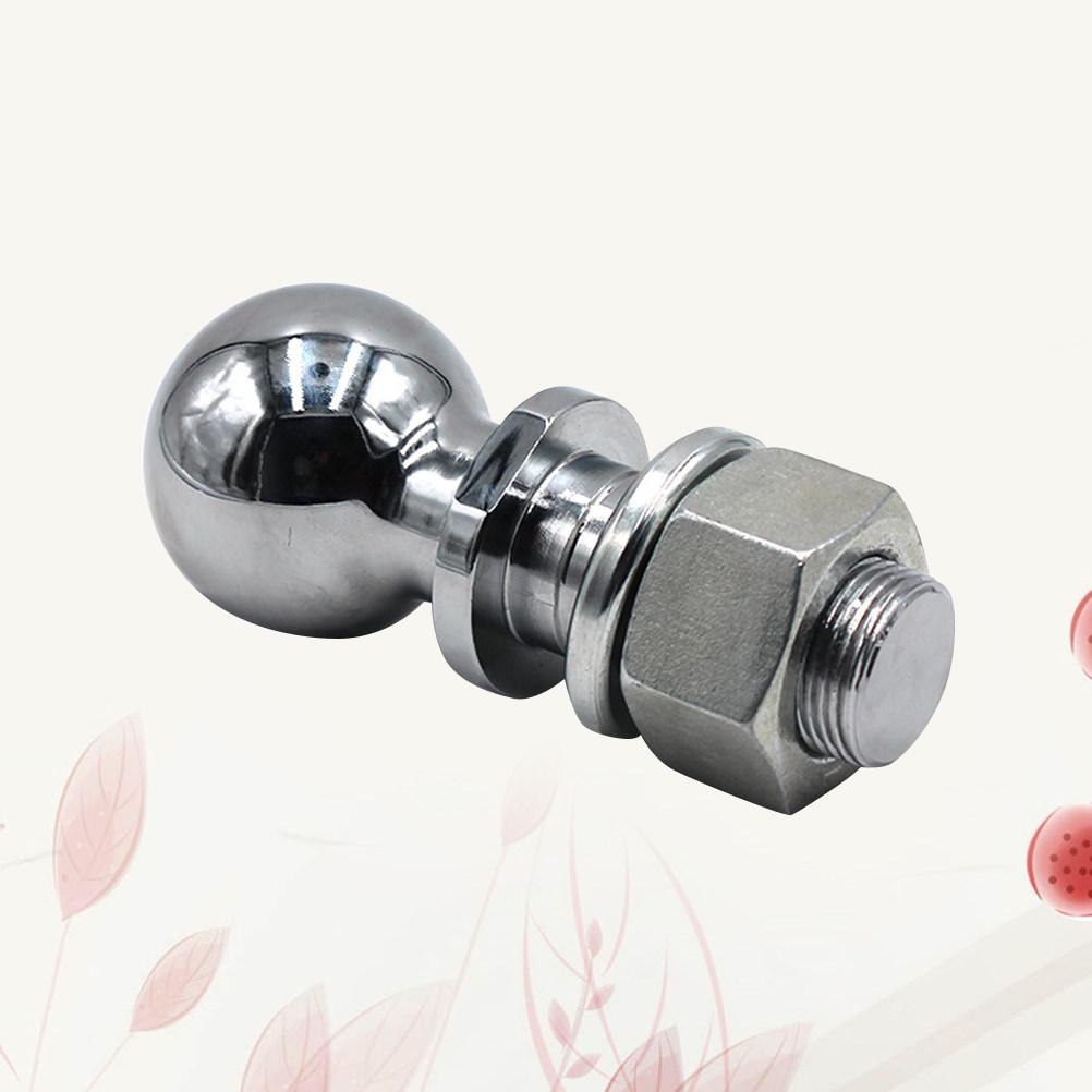 50Mm Premium Tow Ball for Trailer Coupling 5000Lbs Rated Load Sturdy Rear Trailer Parts Lightweight Easy Carry Hitch Pin