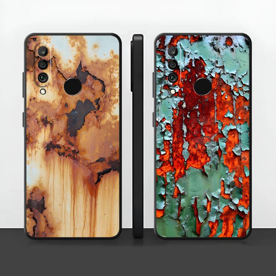 Bc Electrical Appliances Black Case For Huawei P Smart 2019 P20 P40 Lite P20 Lite 2018 P30 P20 Pro Funda Phone Cover Retro Rust