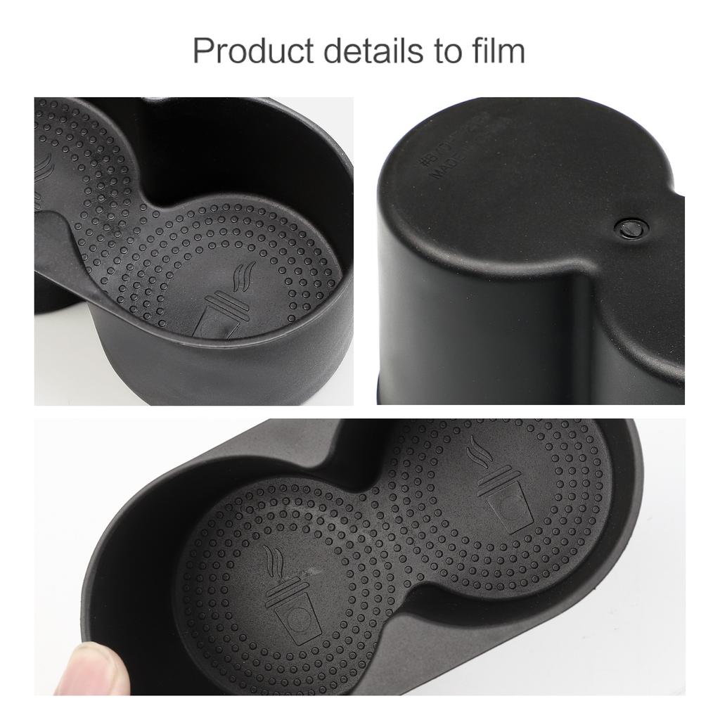 for BYD Dolphin Cup Holder Storage Box Shock-Absorbing Central Armrest Cup Tray TPE Tidying