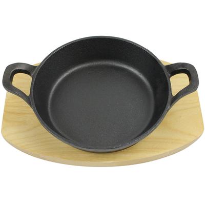 Handle Cast Iron Pan Non Stick Fry Induction Pans Barbecue Accessories Multi-function Egg