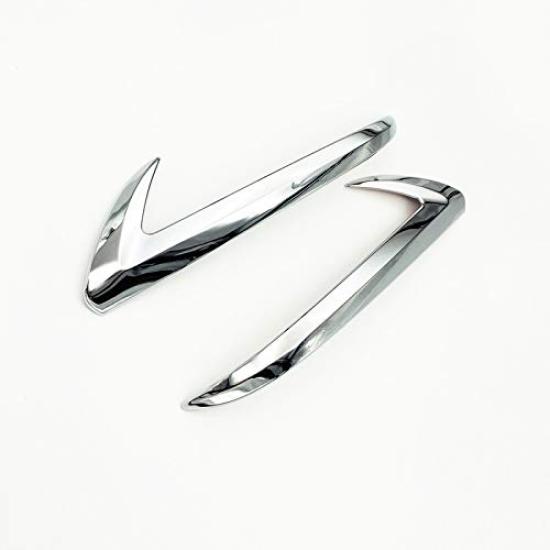 ZIAN Toyota Dedicated Exterior Parts Door Mirror Chrome Garnish for CHR Prius 50 Series Early Model ZYX10 NGX50 Side Mirror Cover ABS Resin
