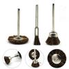 Wire Brush Set of 3 for Rotary Tool Use Soft Brushes for Effective Cleaning and Polishing of For metal and Wood 3mm Shank
