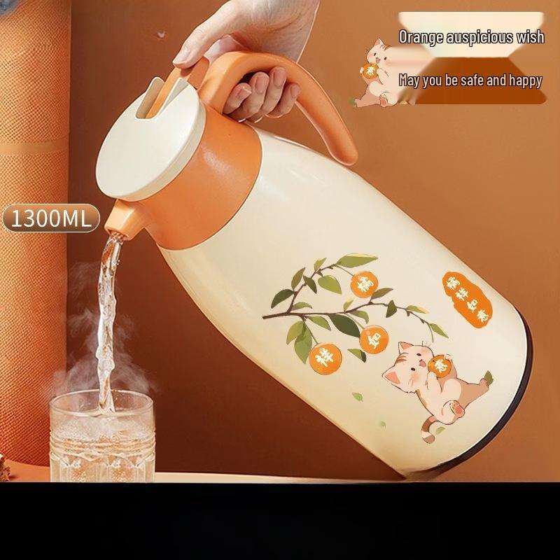 Shangqi 1.3L Glass Lined Thermos Kettle
