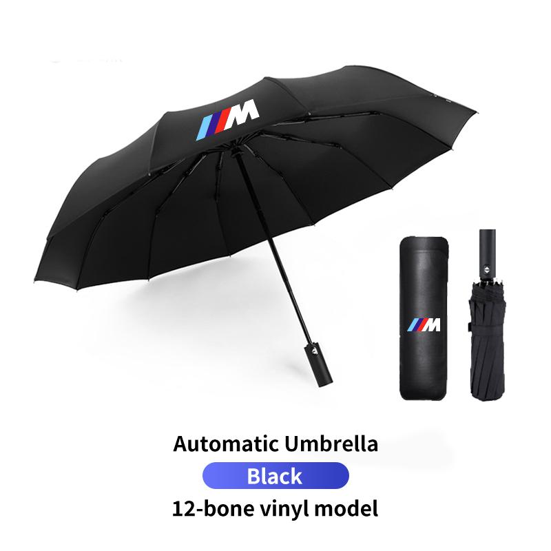 

Hot 2025 M Performance Car Fully Automatic Folding Umbrella Sunshade Accessories For BMW X1 X3 X5 F20 E60 F30 E91 E30 G30 E53 M5