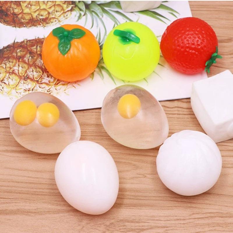 

Stress Relief Water Balloons & Pig Heads, Decompression Prank Toys, Stress Relief Fruits, Air-Releasing Creative Gifts.