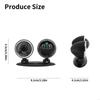 28GC Reliable Car Dashboard Ornament Compasses Thermometers Direction For Enhancing Interior Of Trucks And Offroads Vehicles