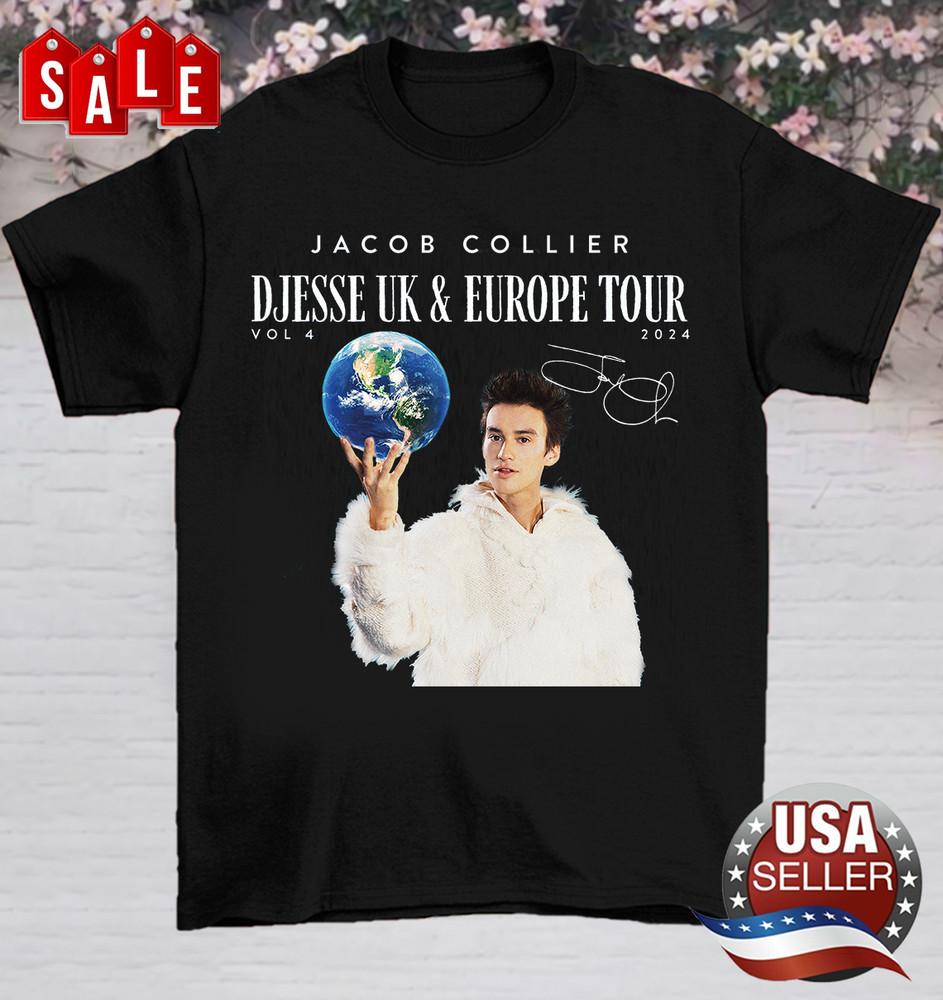 

Jacob Collier Djesse Vol 4 World Tour Adult TShirt All Size S5XL QX77 Unisex T-Shirt L
