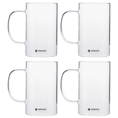 Yileya Borosilicate Glass Tumbler Set