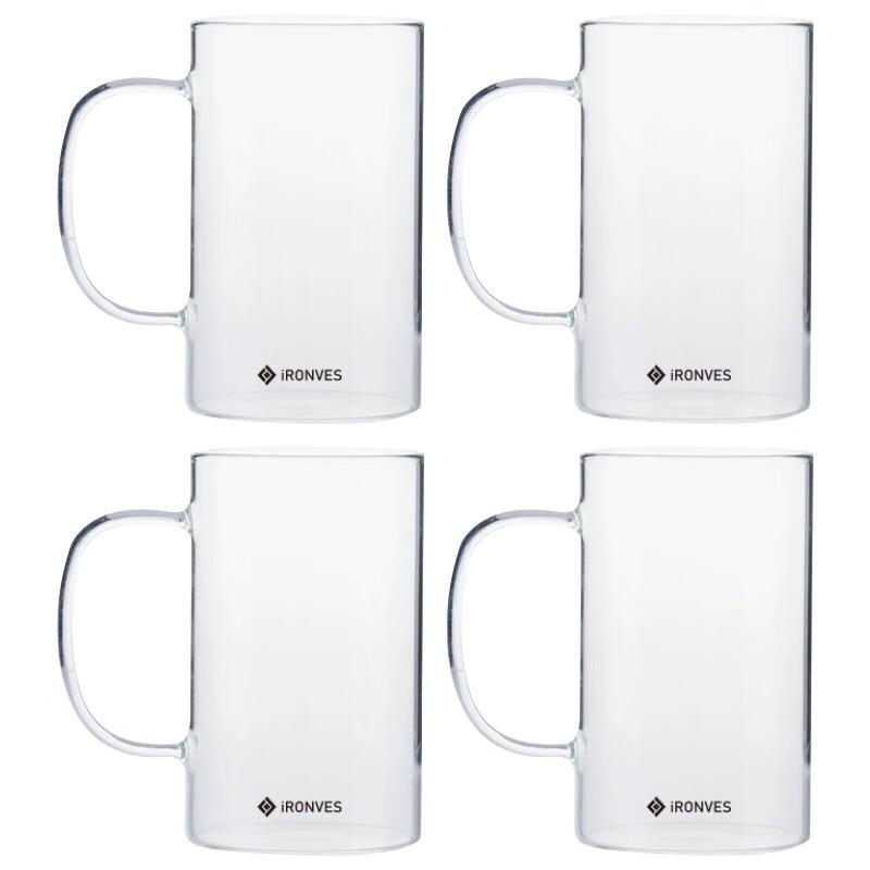 Набор стеклянных стаканов Yileya из боросиликатного стекла