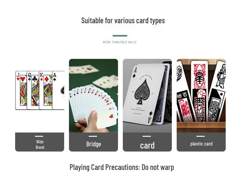 Automatic Card Shuffler for 2-4 Decks - Ideal for Poker and Texas Three Kingdoms Games