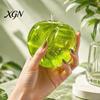 Kids Stress Ball Green Apples Ball, Slow Rising Soft Fidget Toy with Maltose Texture, High Squeeze Elastic Decompression Tool for Anxiety Relief,