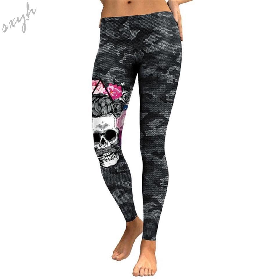 Buy Steampunk Women Leggings High Waist 