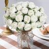 1pc Artificial Flowers Silk Roses Bundle Valentine's Day Scrapbooks Festival Wedding Outdoor Garden Party Room Vases Decorations