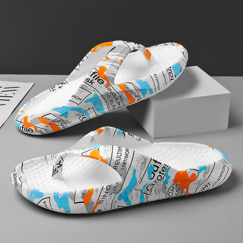 Letní pánské plážové boty Velkoobchod Pánské protiskluzové a oděruvzdorné sandály s měkkou podrážkou Venkovní žabky Venkovní sandály Dámské