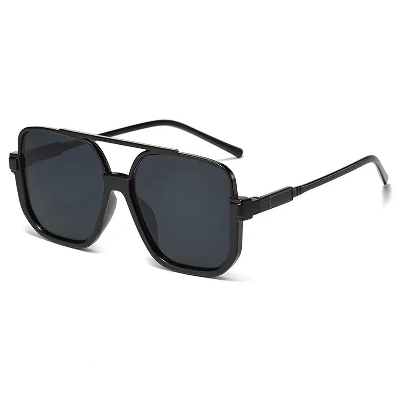 

Comfortable Mirror Square Shape Sunglasses for Women Men Rectangle Trendy Big Frame Designer Style Brand Glasses Women Male Oculos De Sol Other