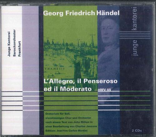 

CD JUNGE KANTOREI - Barockorchester Frankfurt RMM23002 STOLZDESIGN Non Japan Classical Used