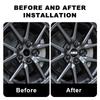 Auto Radnabenkappe Abzeichen Aufkleber Rad Dekor Zubehör Für MINI Cooper R55 R56 R60 R61 Countryman Clubman Aceman JCW wdjnt11