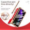 Full Protection Tempered Glass Protector Case For Samsung Galaxy Z Fold 3 4 Fold4 Fold3 Fold2 Fold 2 5g Leather Pen Holder Cases
